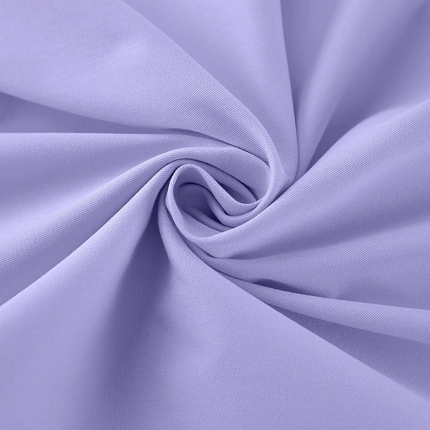 Women Summer Sexy Purple Elegant Sleeveless Halter Neck Dress 11