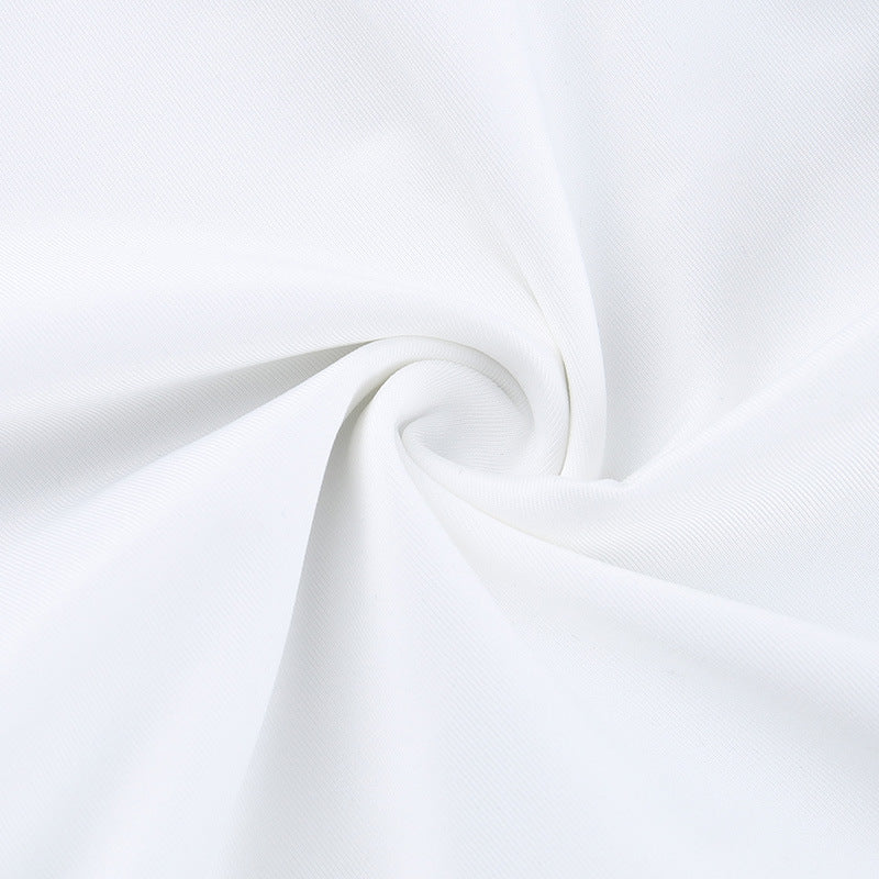 Spring Chic Fashion Deep V Bell Bottom Long Sleeve Bodycon Dress 20