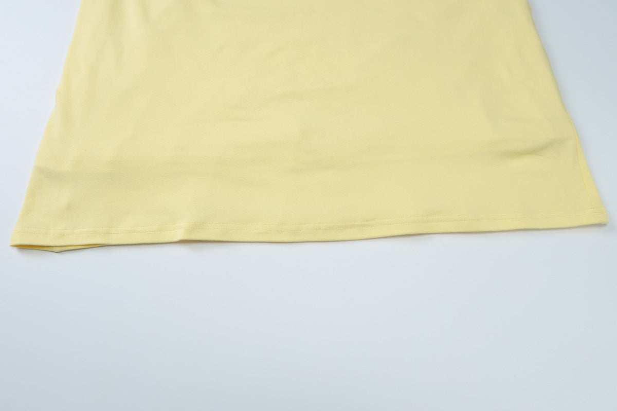 Summer Women's Sexy Cut-Out Metal Ring Halter Neck Mermaid Long Dress 13