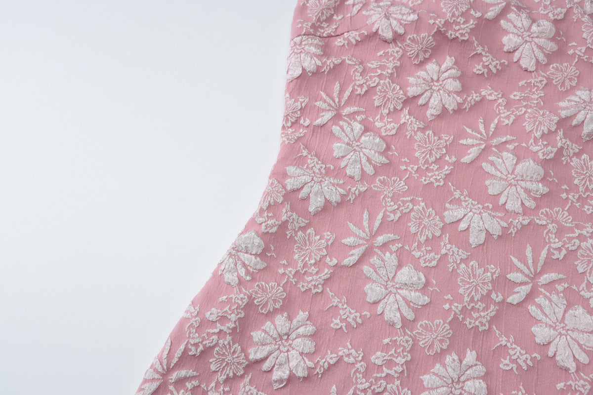 Women floral hollow Lace-Up Mini Strap Dress 11