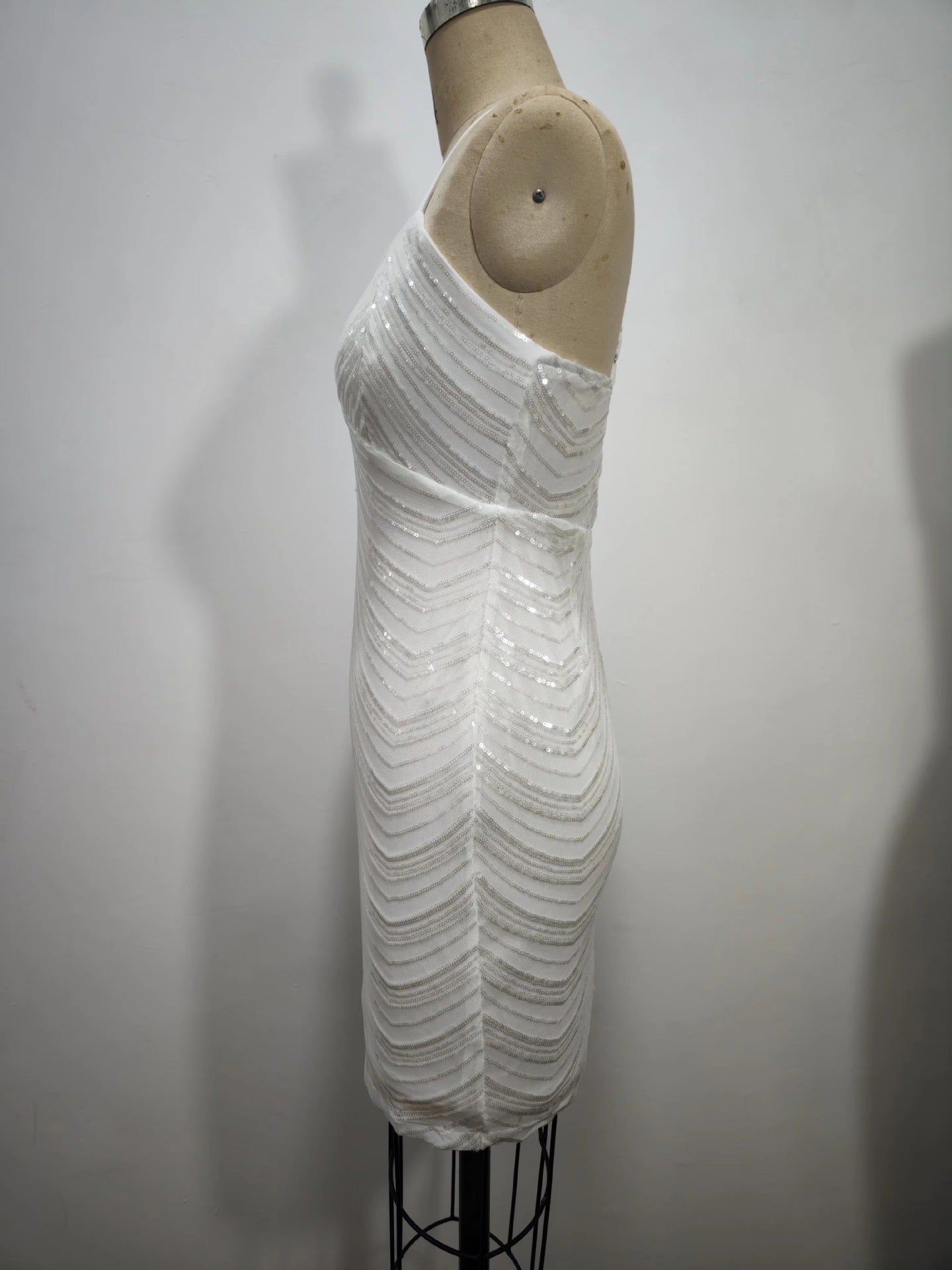 Summer Sexy Strap Sequined Dress 7