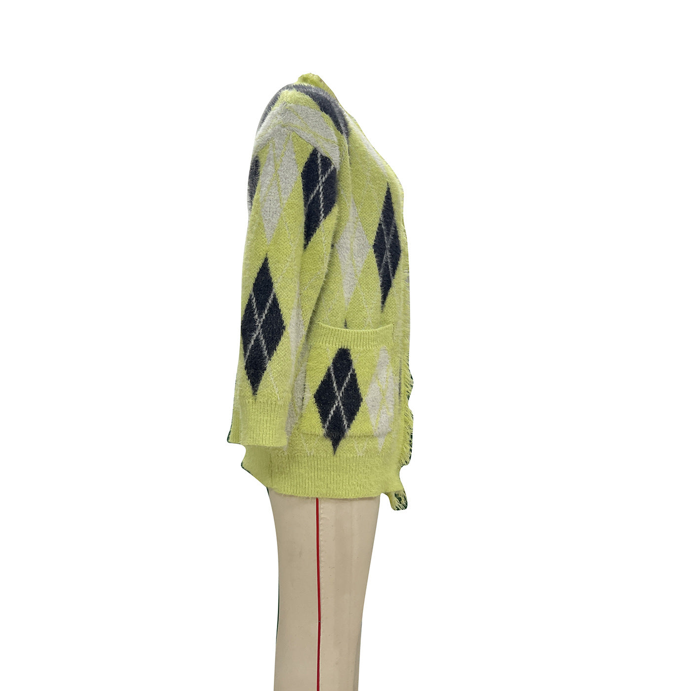 Women's Casual Knitting Mid-Length Coat 10