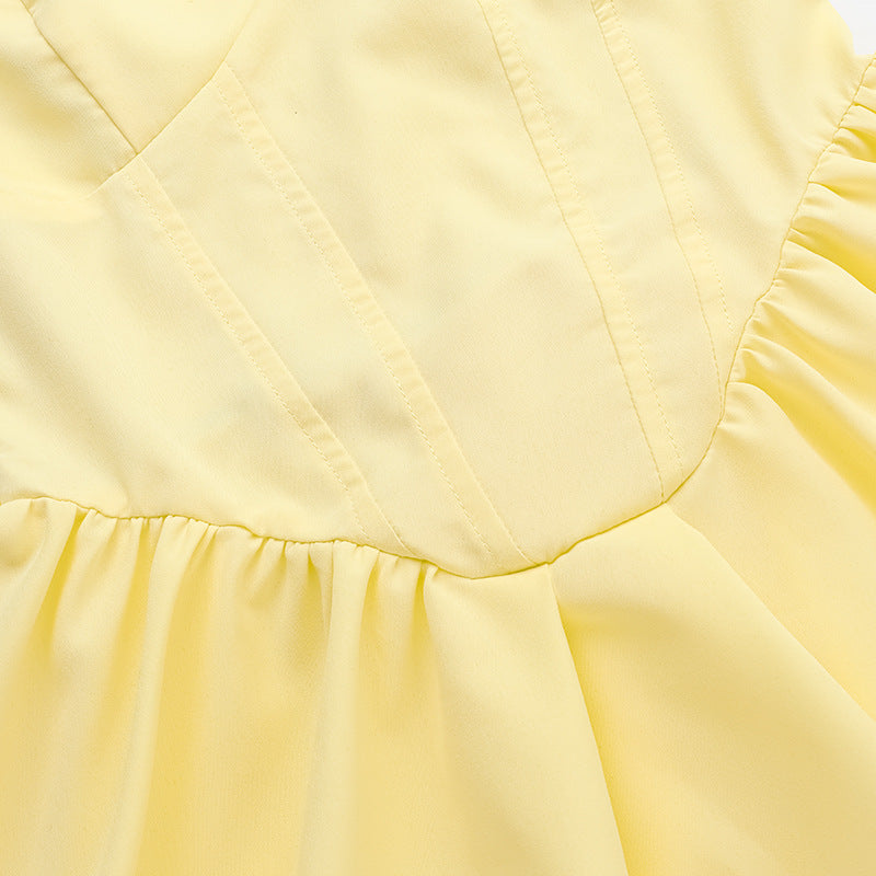 Women Sexy Summer Slim Waist Strap A-Line Mini Dress 12