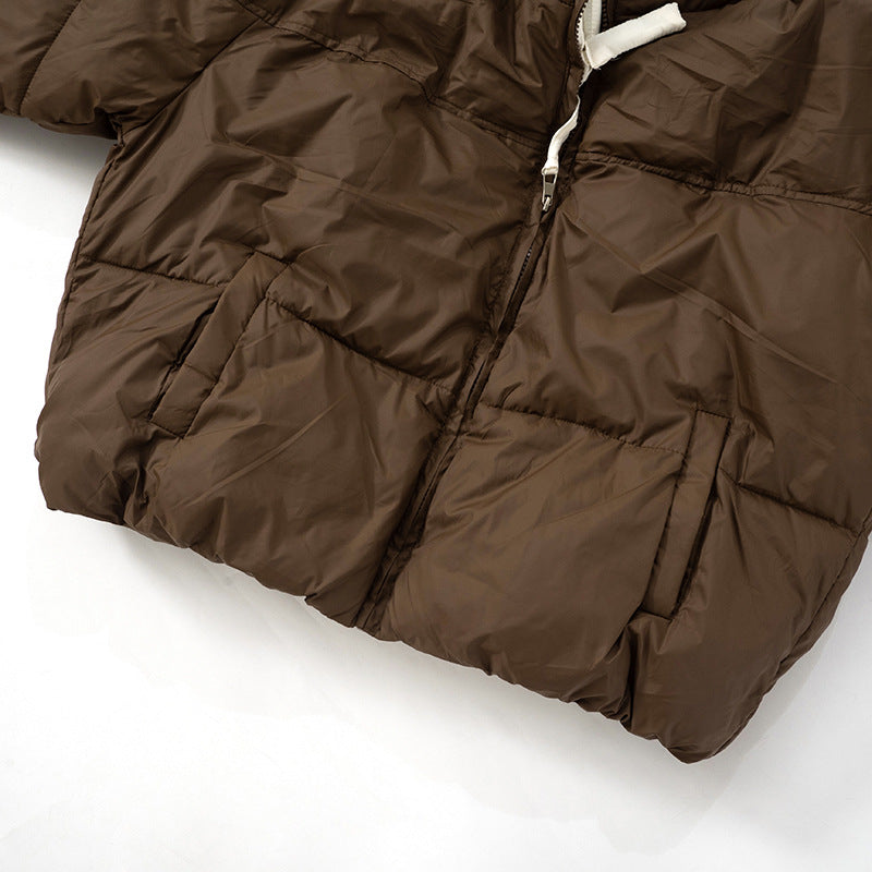 Women long sleeve contrast winter warm Padding Jacket 43