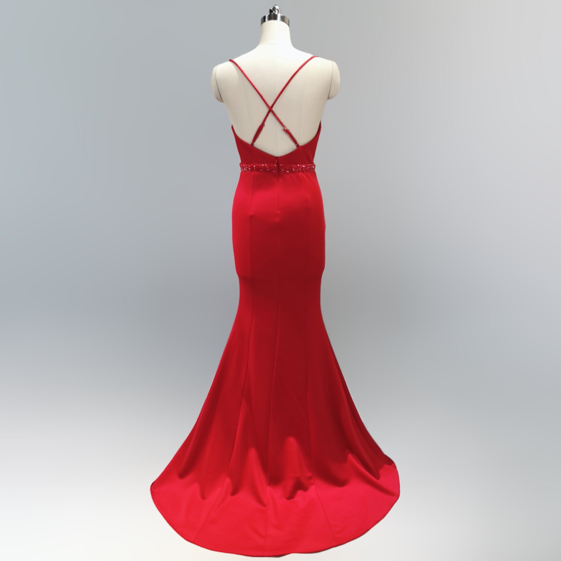 Trailing sexy slim evening dress Slim Fit Bodycon annual meeting host party club evening dress 41