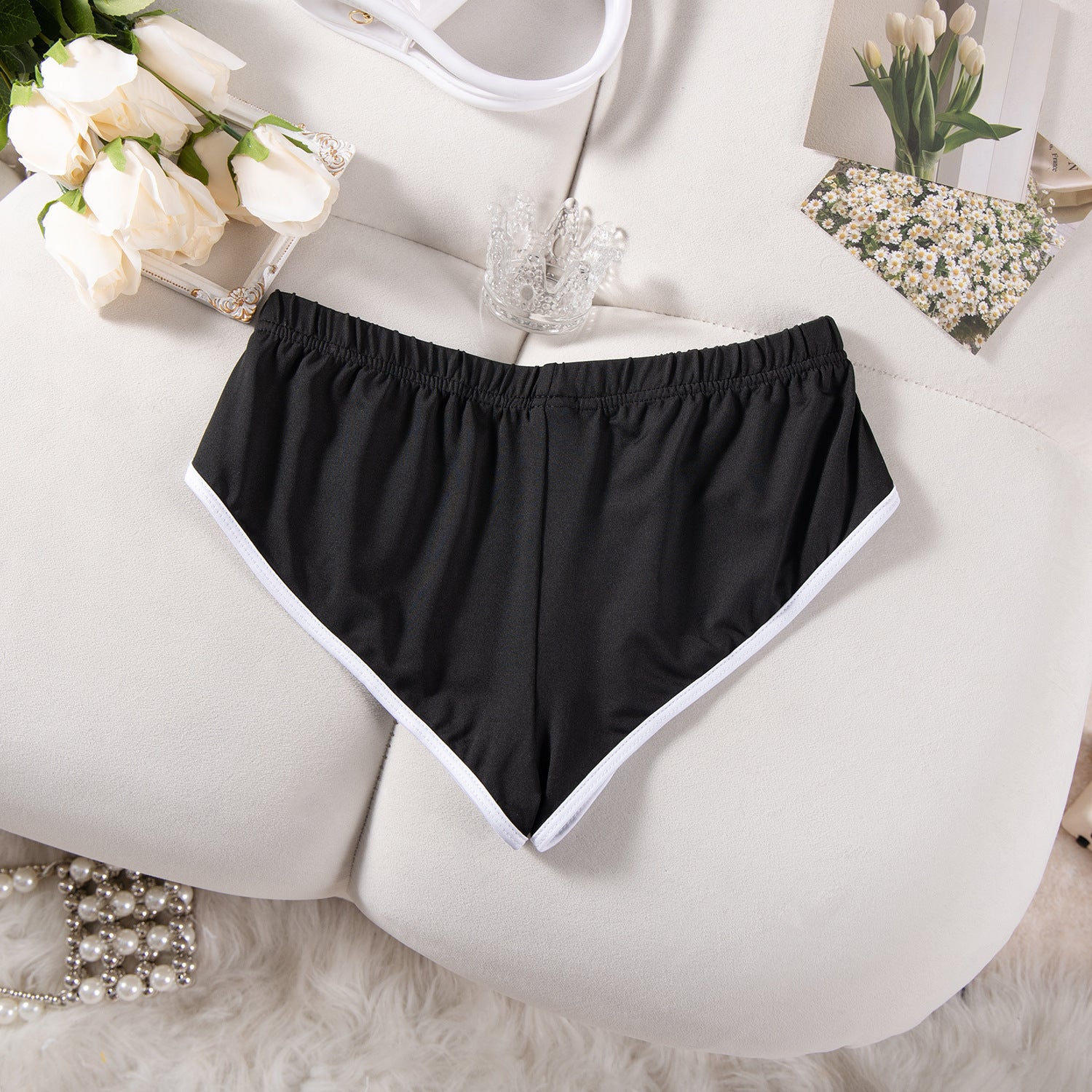 Summer Women's Sexy Running Stretch Sports Yoga Fitness Shorts 90