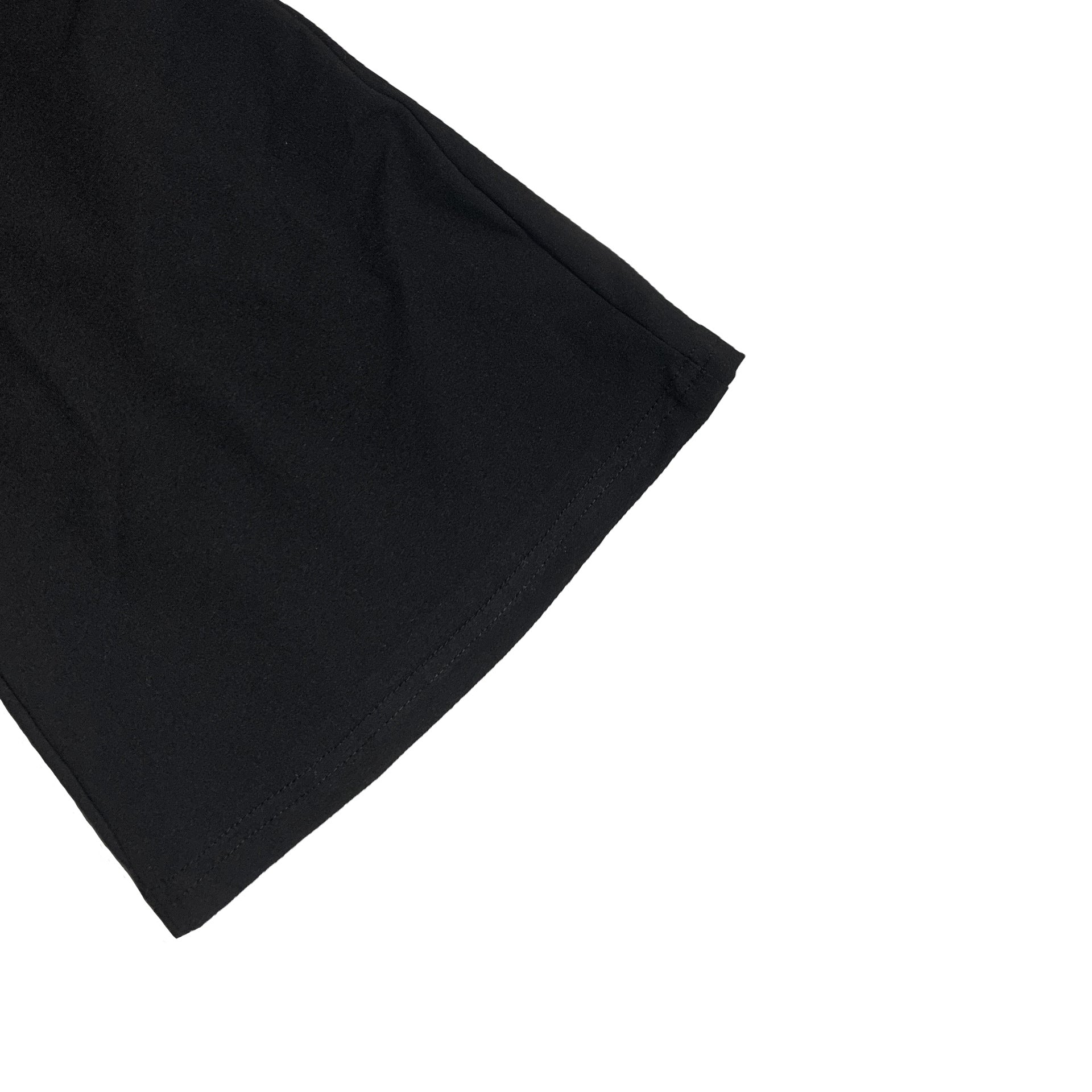 Women Spring Zipper Short Sleeve Hooded Top and Bell Bottom Pants Two-Piece Set 12