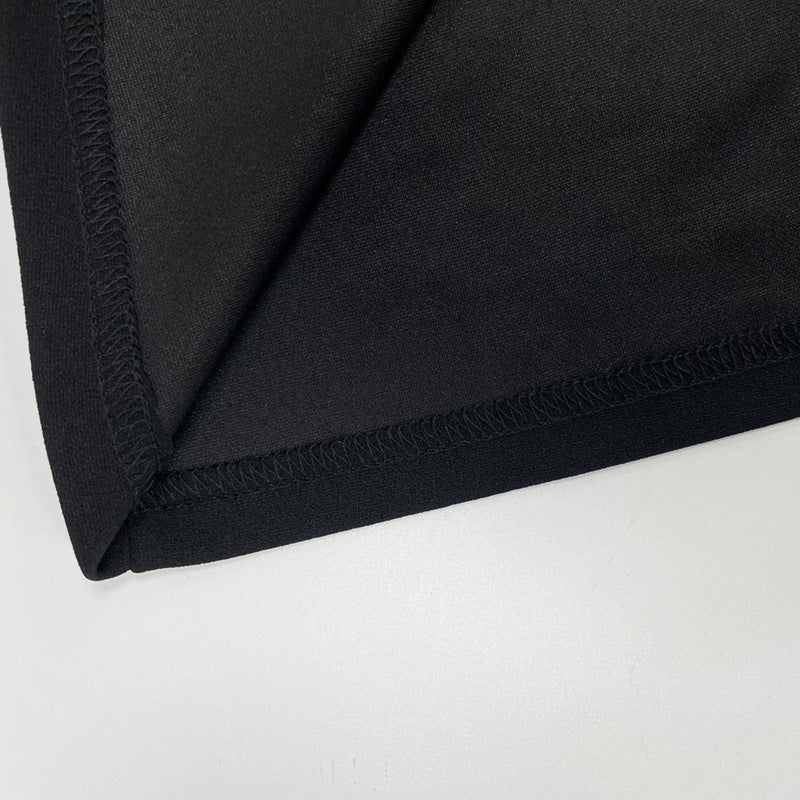 Women Spring/Summer Sleeveless Solid Round Neck Bodycon Dress 27