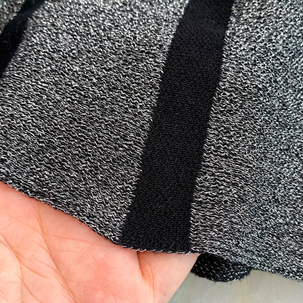 Chic Elegant Stripes Slim Waist Strap Knitting A-line Short Dress for Women 16