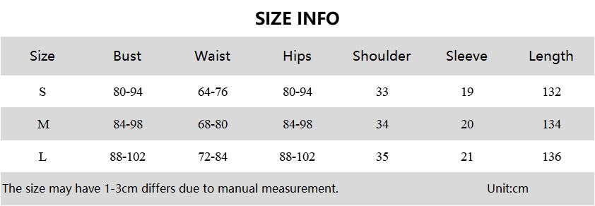 Women's Spring Fashion Round Neck Slimshort Sleeve Long Dress 10