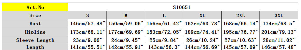 Women Contrast Print Loose Slit Dress 8