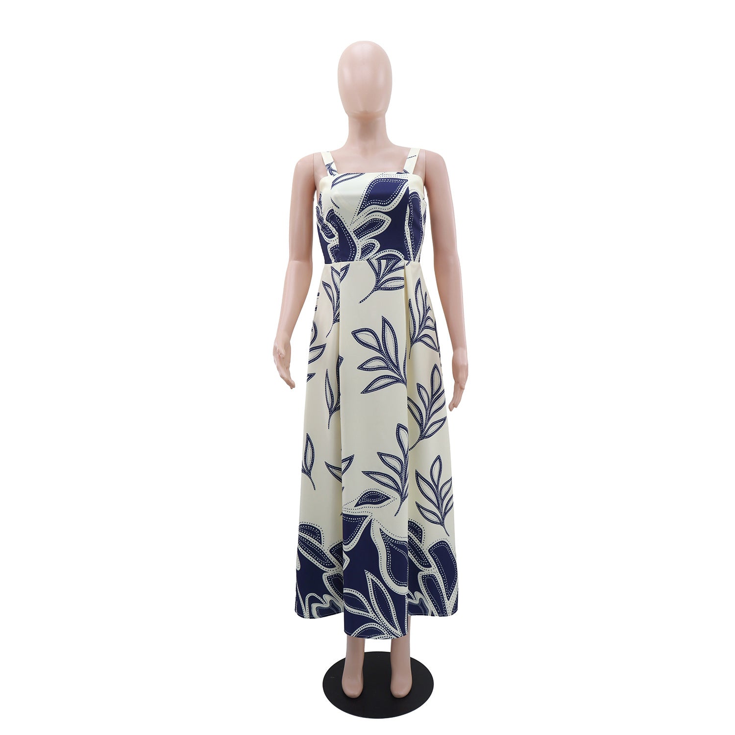 Women Holidays Printed Casual Sleeveless Dress 7