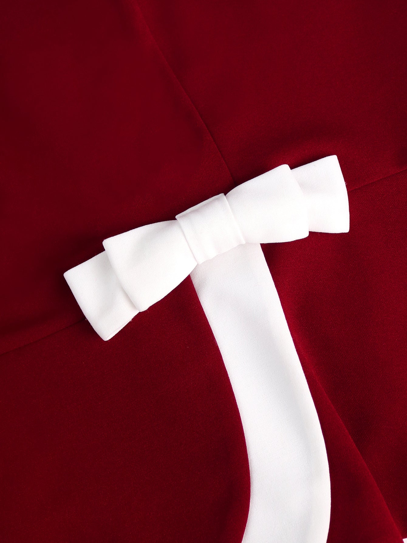 Turndown Collar Contrast Color Elegant Formal & Cocktail Party Dresses 14