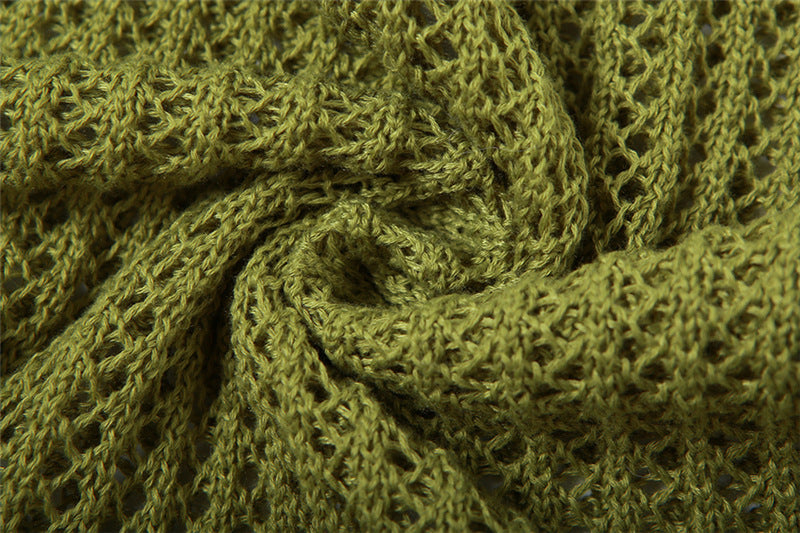 Summer women's sexy suspenders Low Back V-neck low-cut high-waist bud dress 27