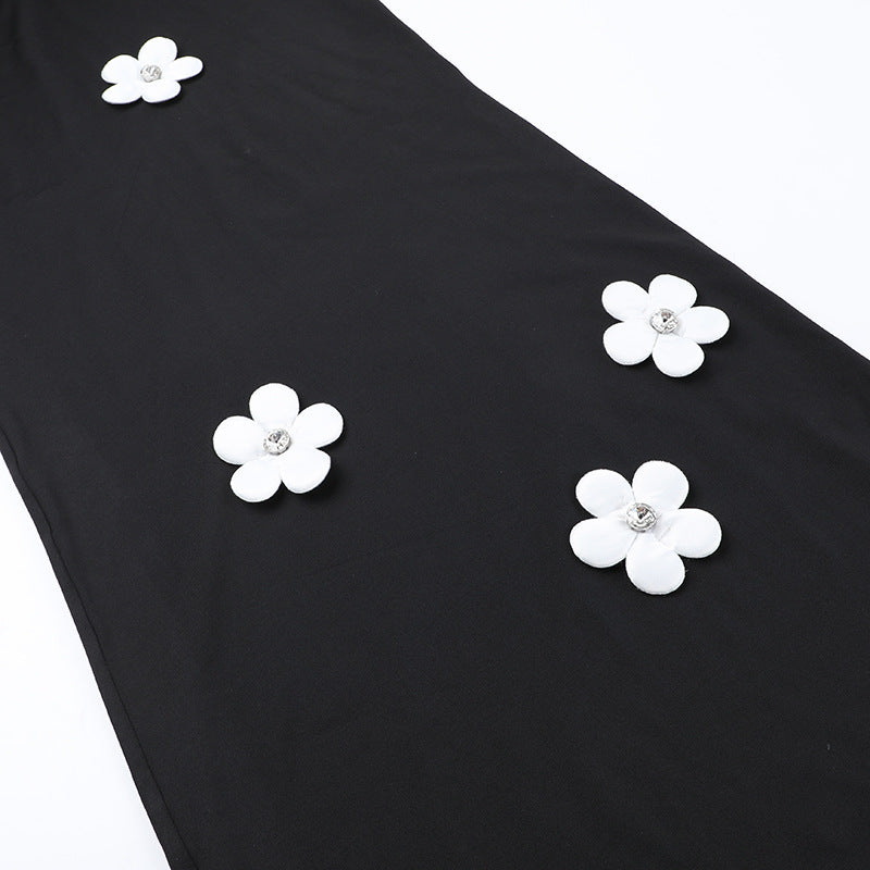 Women Spring Elegant Chic Floral Long Dress 14