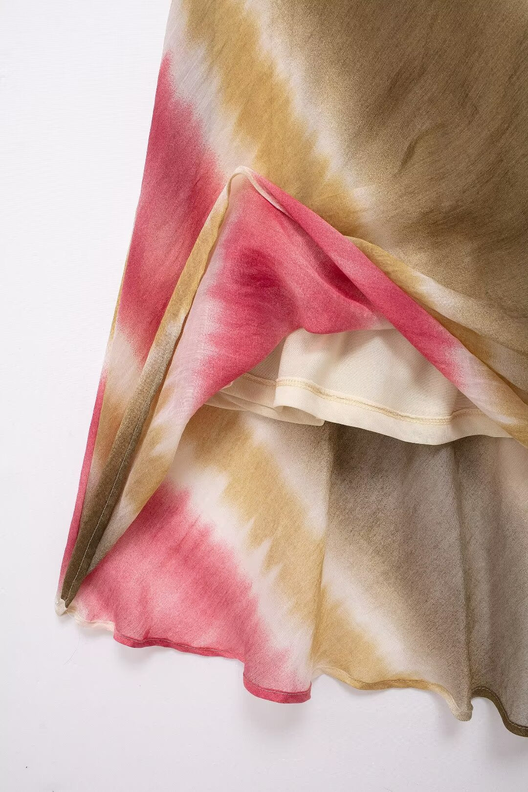 Women's Summer Tie-Dye Strap Long Dress 9