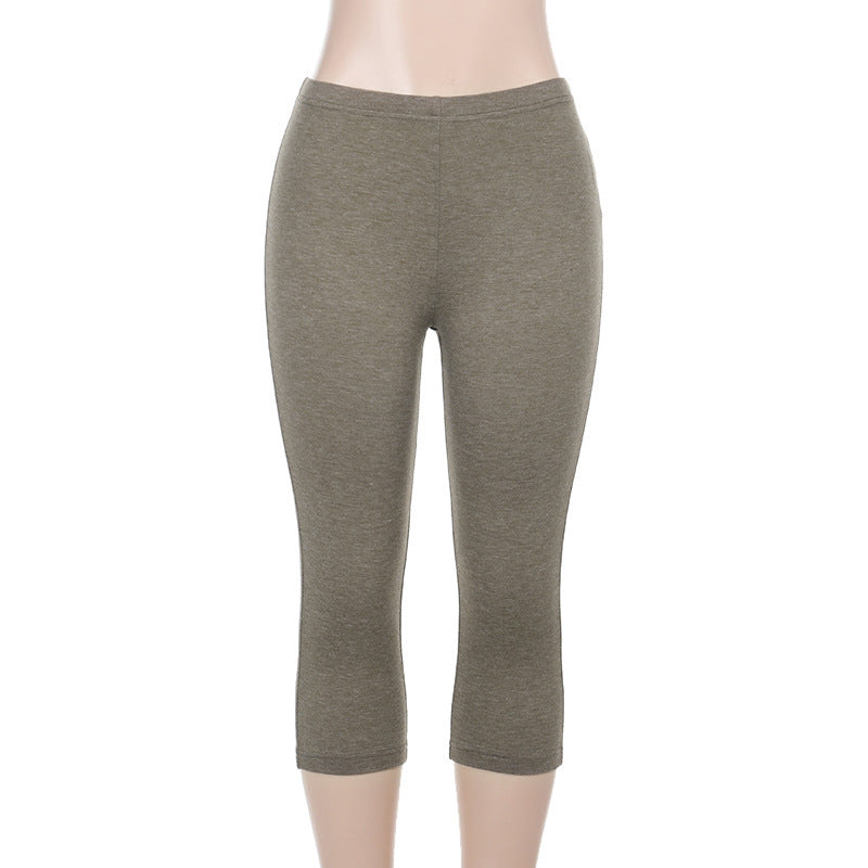 Women Sexy High Neck Sleeveless Vest Top and Shorts Two Piece Set 6