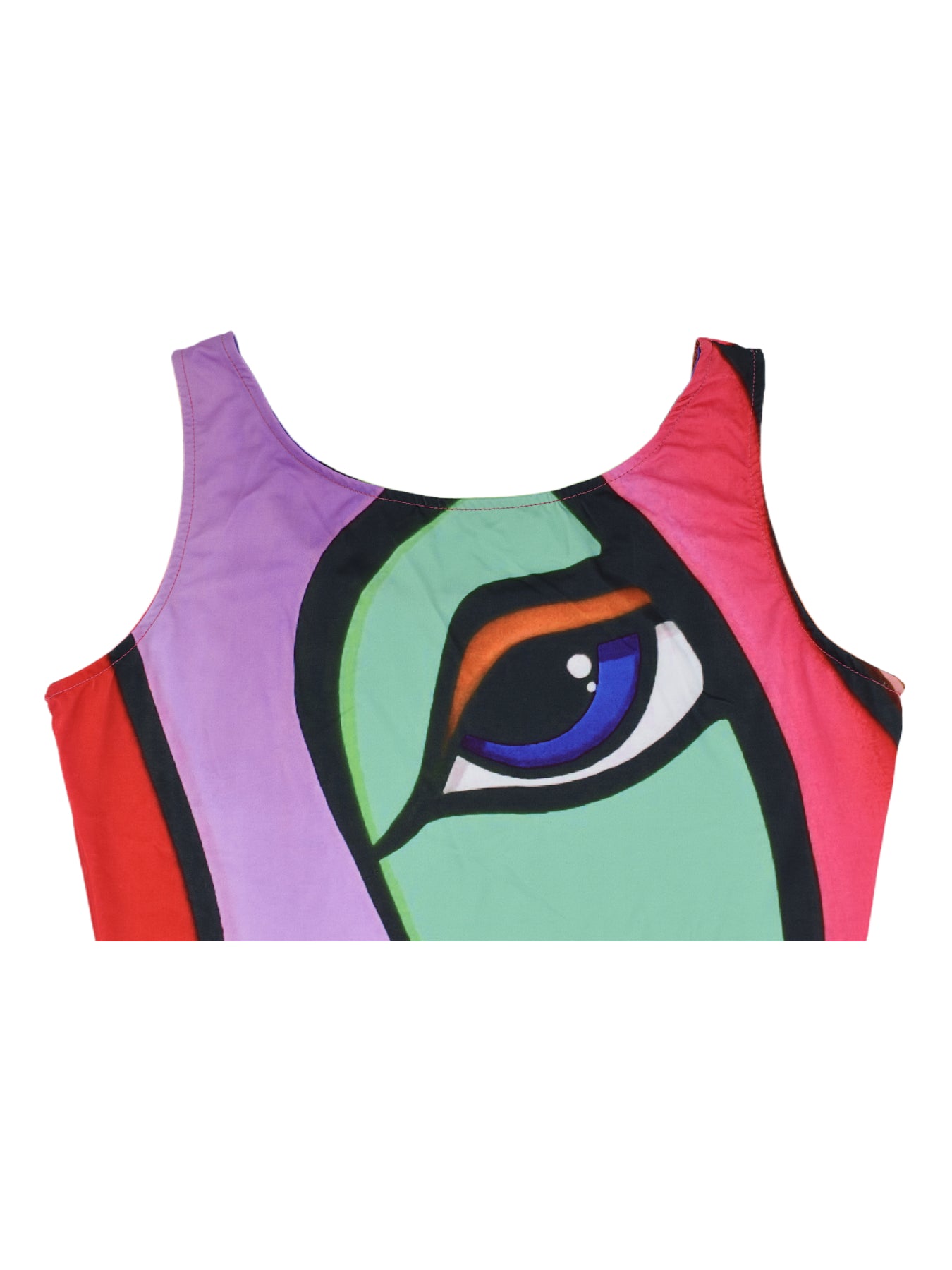 Sexy Fahionable Print Straps Bodycon Dress 7