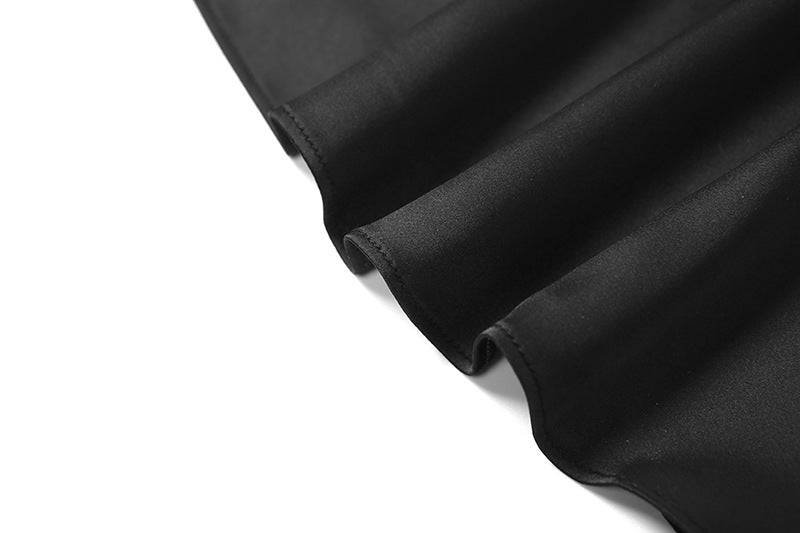 Autumn And Winter Women 's Fashion Strapless Sexy Low Back Slim Evening Dress For Women 14