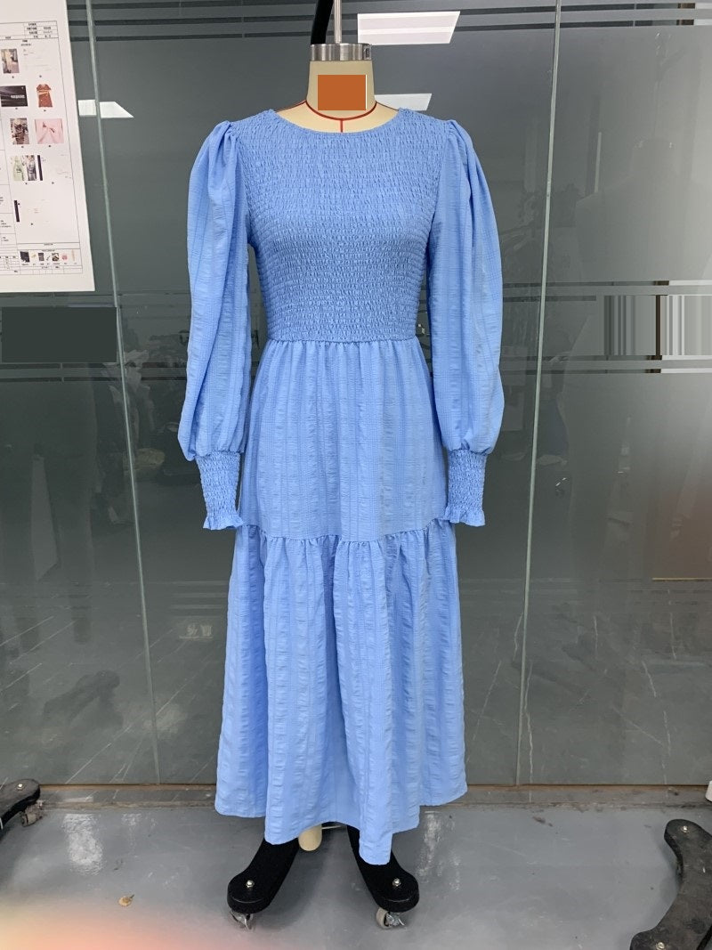 Women Long Sleeve Midi Dress 14