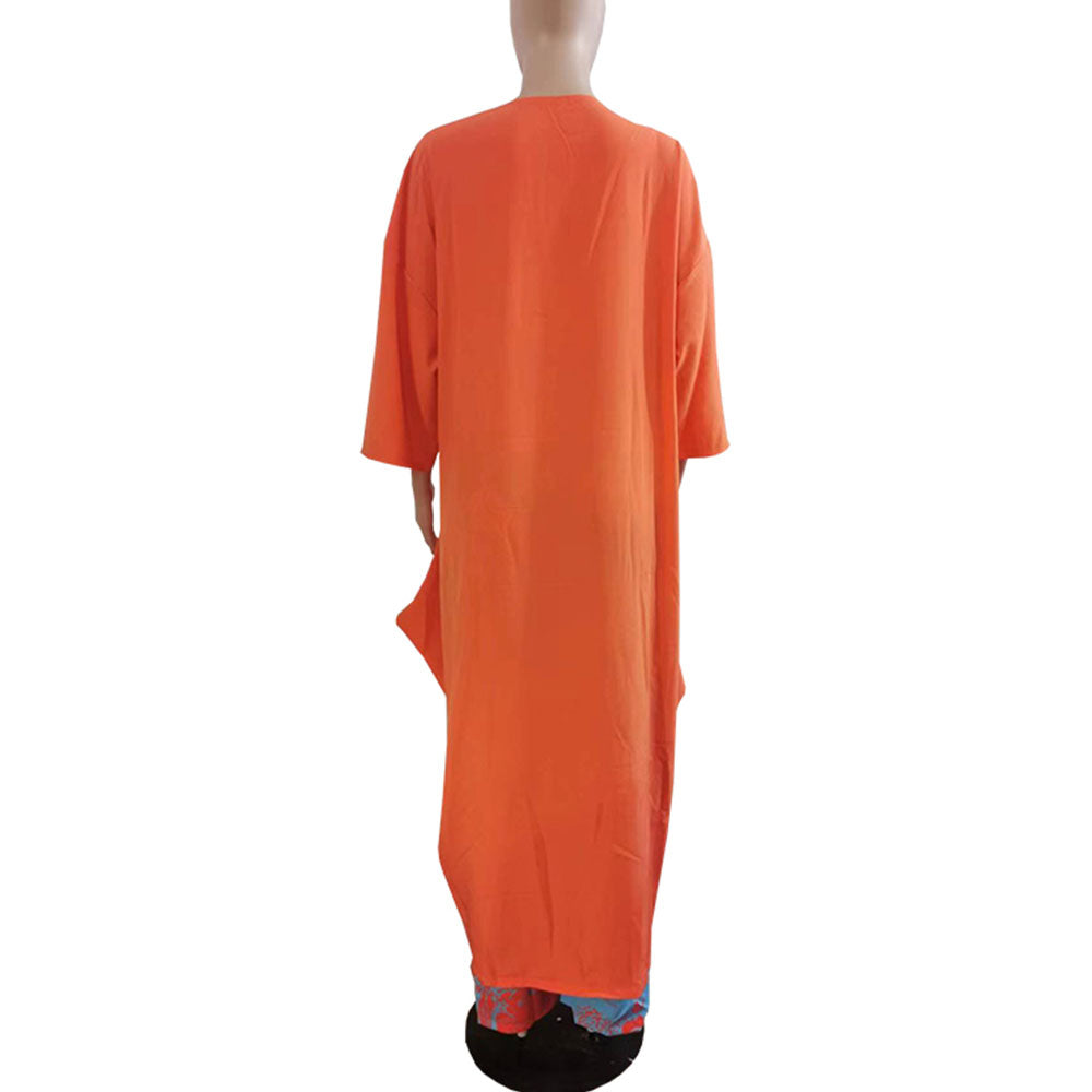 Women'S Spring Summer Letter Print V-Neck Long-Sleeve Top Suit For Women 14