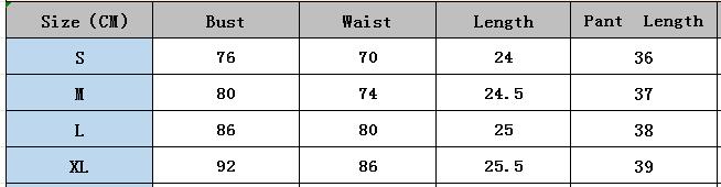 Sexy Beaded Lover Heart Strap Tank Top High Waist Shorts Two Piece Set 3