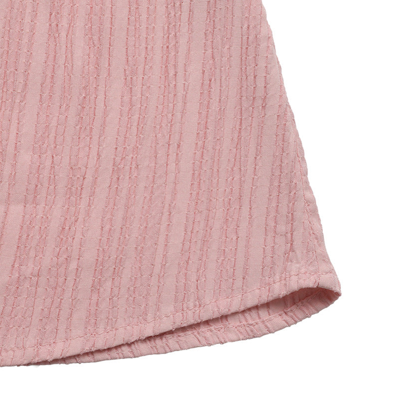 Women lantern sleeve summer v-neck split dress 11