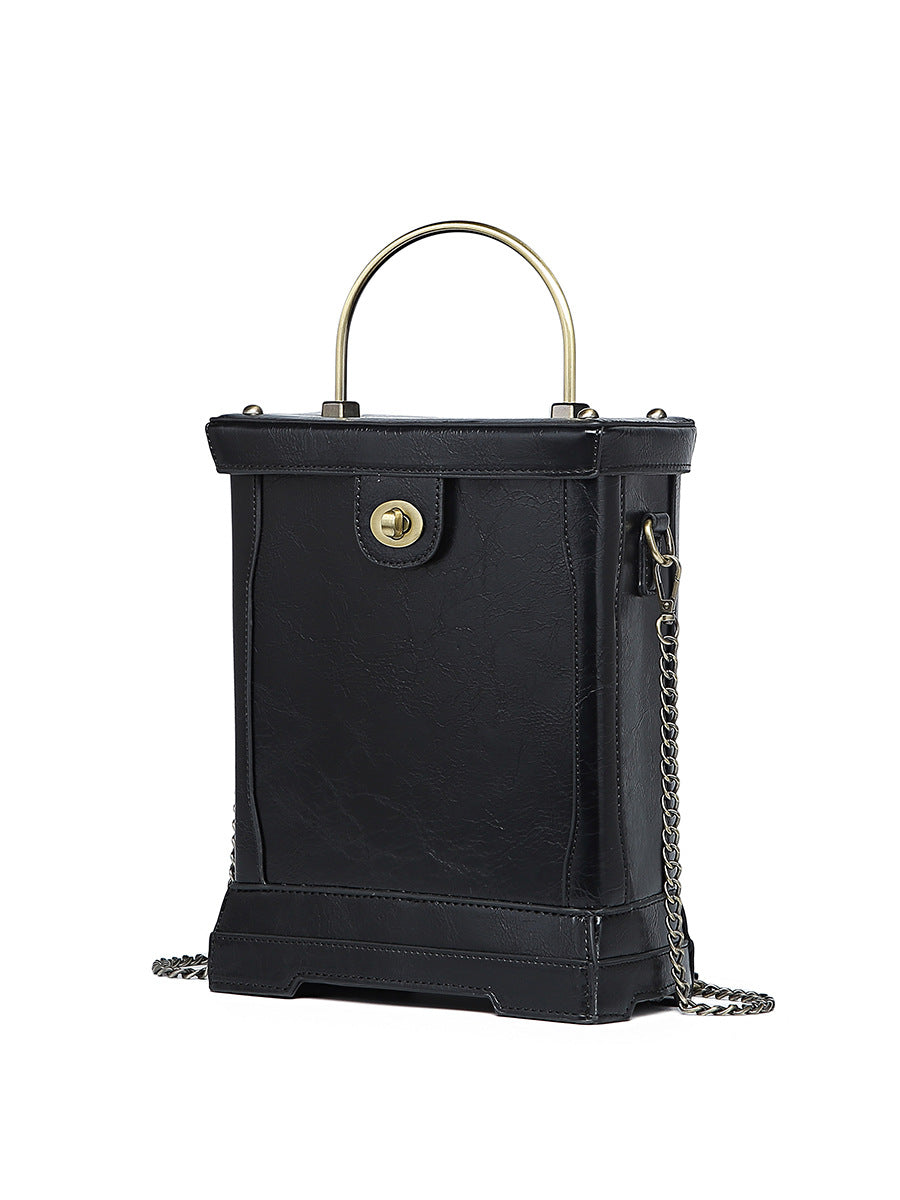 Women Style retro handbag crossbody clock small square bag 9