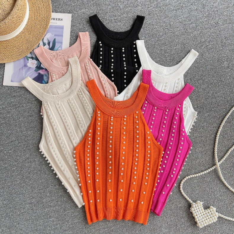 Women Sexy Off-Shoulder Halter Neck Camisole 24