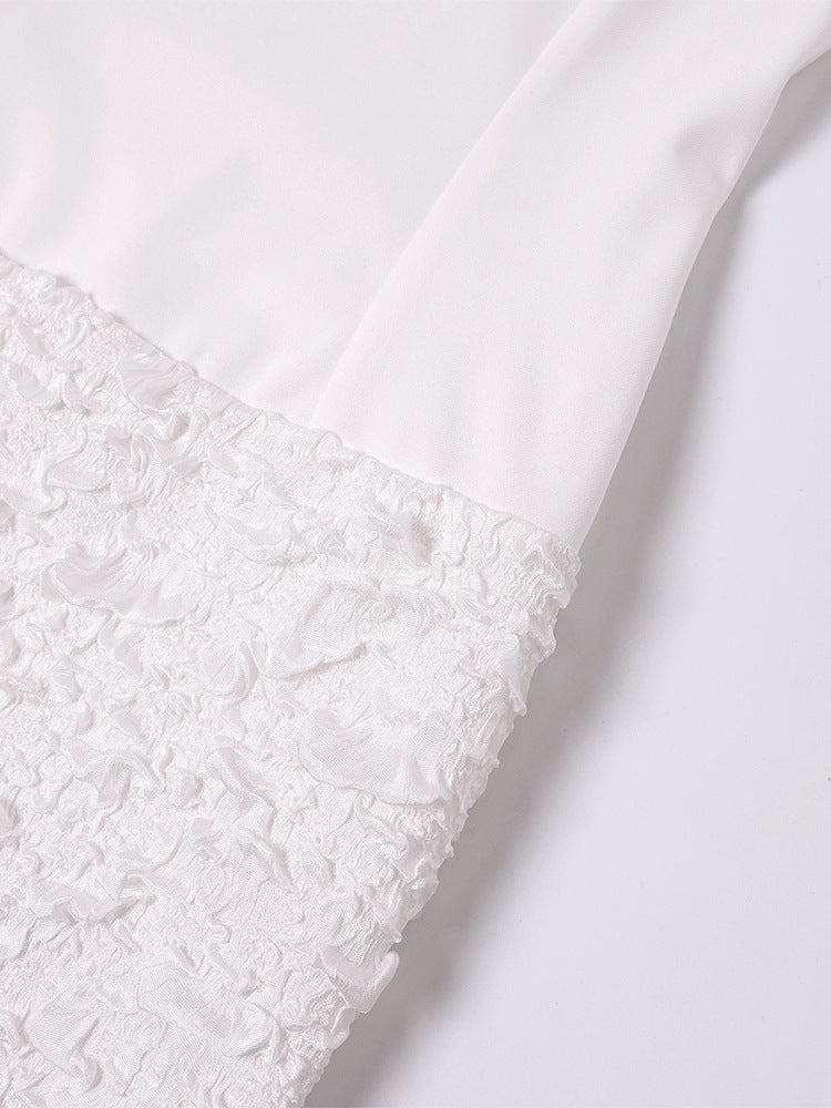 Women summer French style Halter Neck sexy backless bodycon dress 11