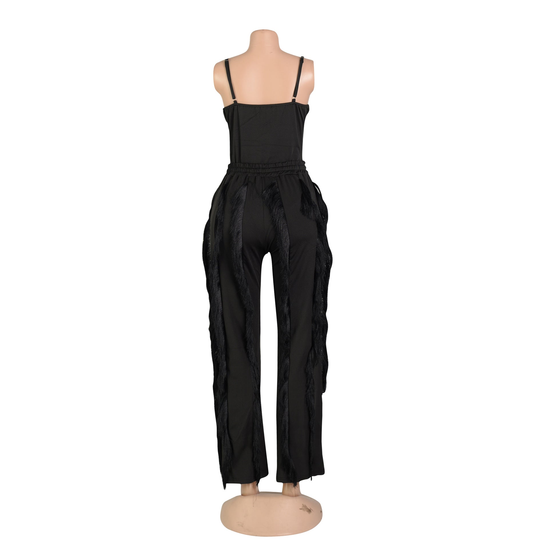 Women's clothing set tassels two-piece pants set 43