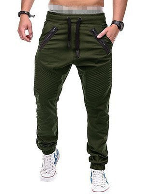 Men's Casual Tether Elastic Sport Zip Pant 10