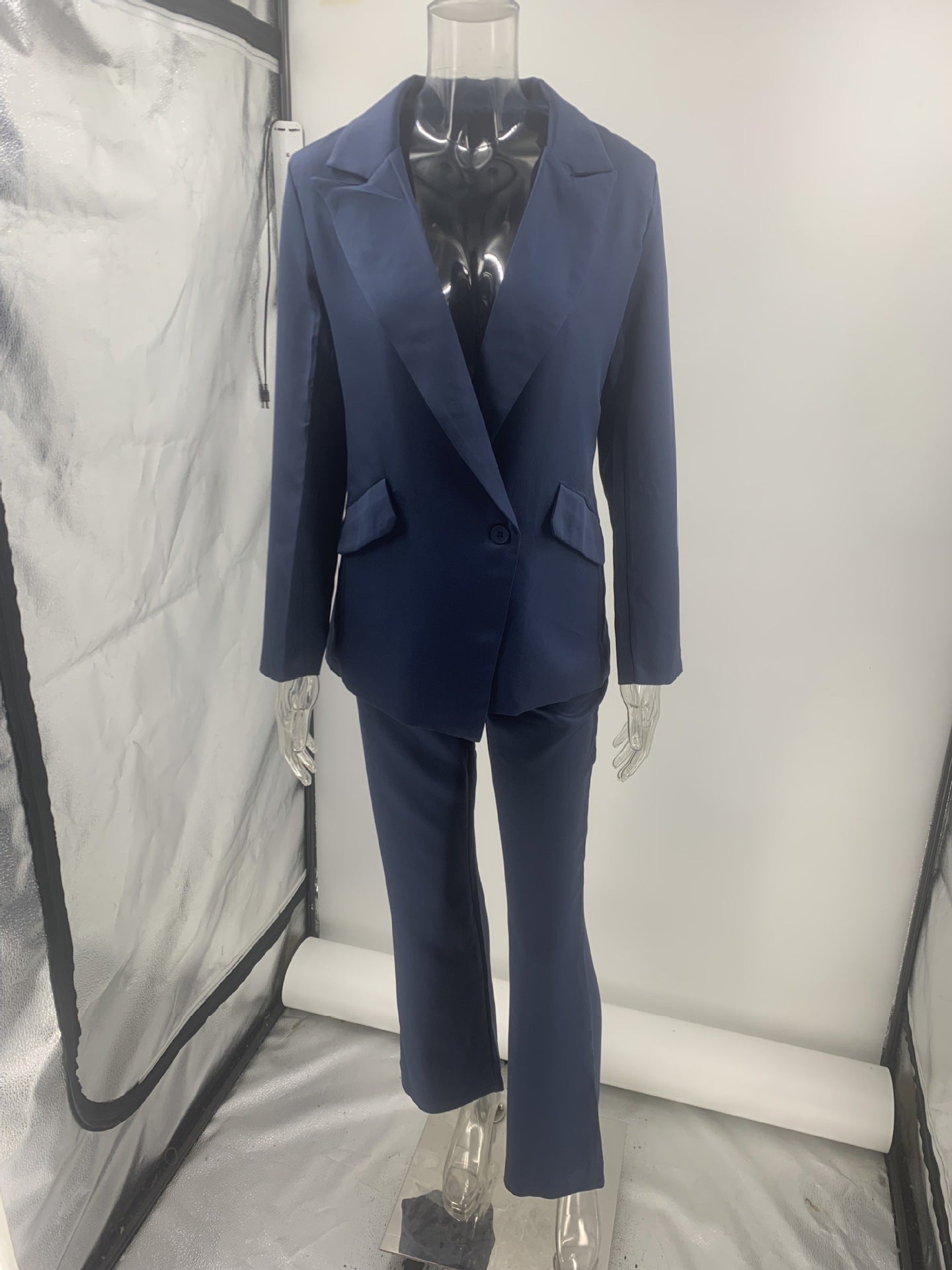 Autumn and winter fashion Casual Professional women's blazer pants two-piece suit 12