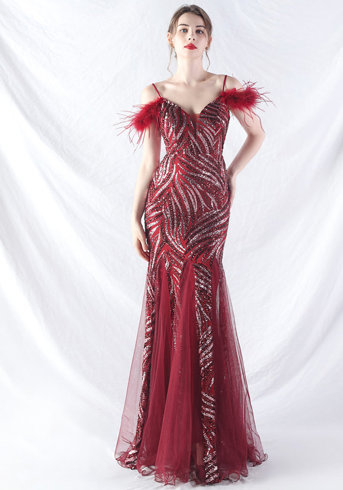 Plus Size Women 3xl4xl Sequins Plus Formal Party Maxi Evening Dress