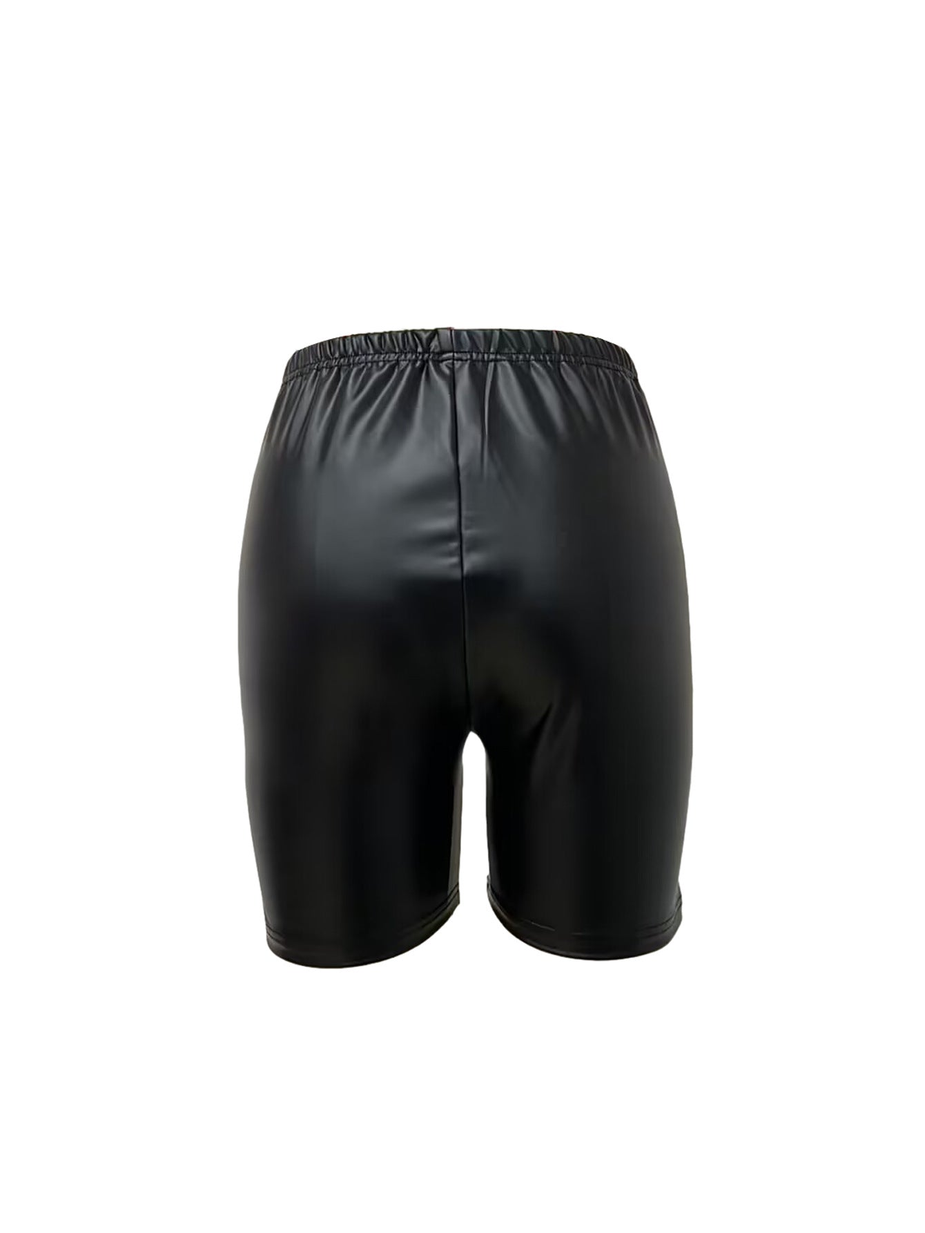 Women's Spring Summer Sexy Fashion Casual Leather Shorts 5
