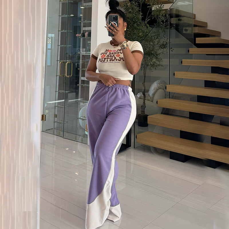 Casual Pants Women's Straight Loose Wide Leg Sweatpants 7