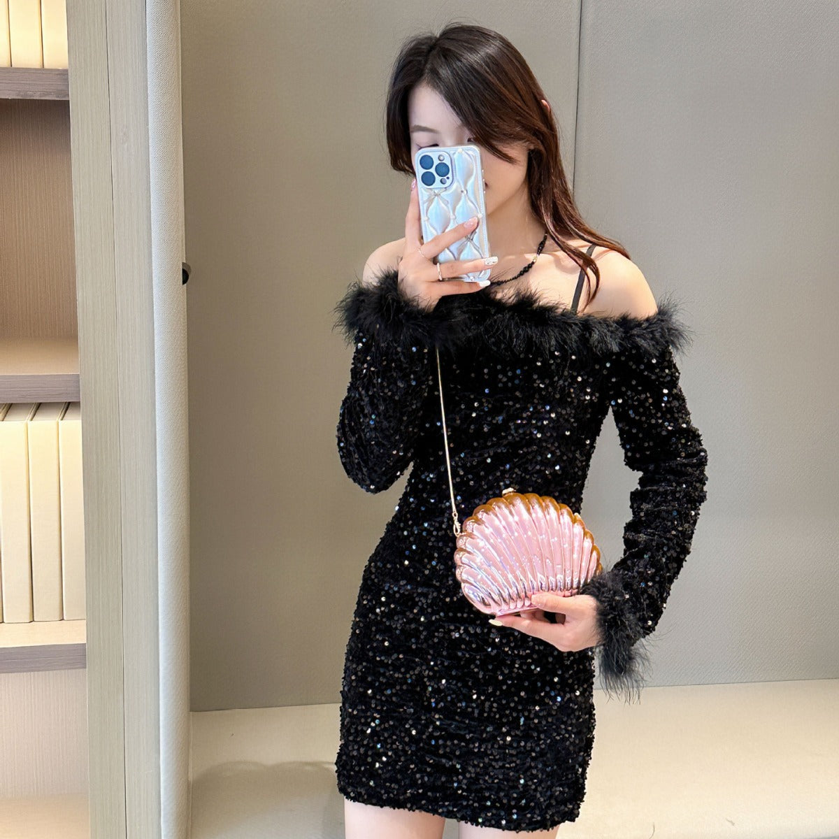 Women Single Shoulder Shell Bag 13