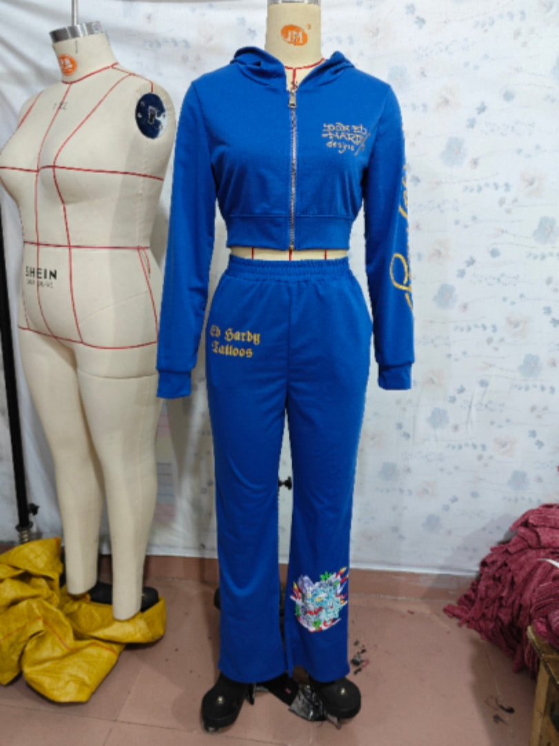 Women's Casual Street Print 2-Piece Tracksuits 20