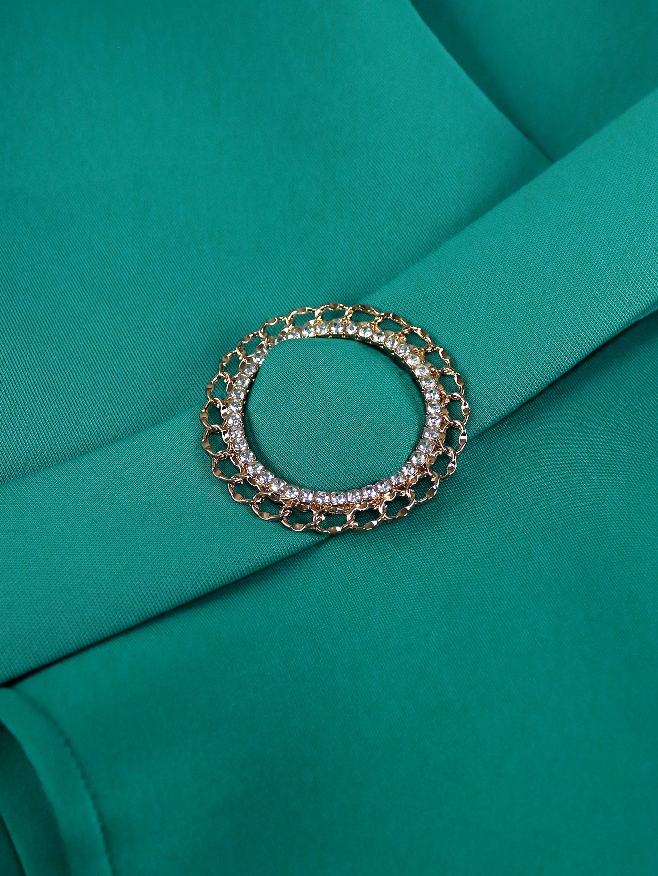 Women Shawl Sleeve Ruffle Dress 10