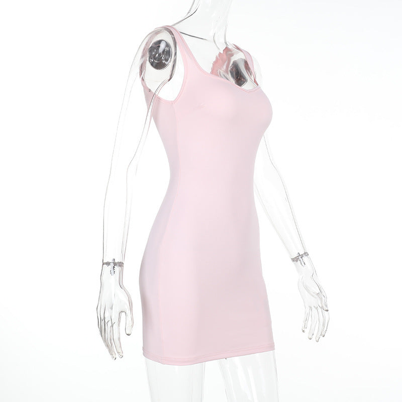 Women Summer Strap Bodycon Mini Dress 8