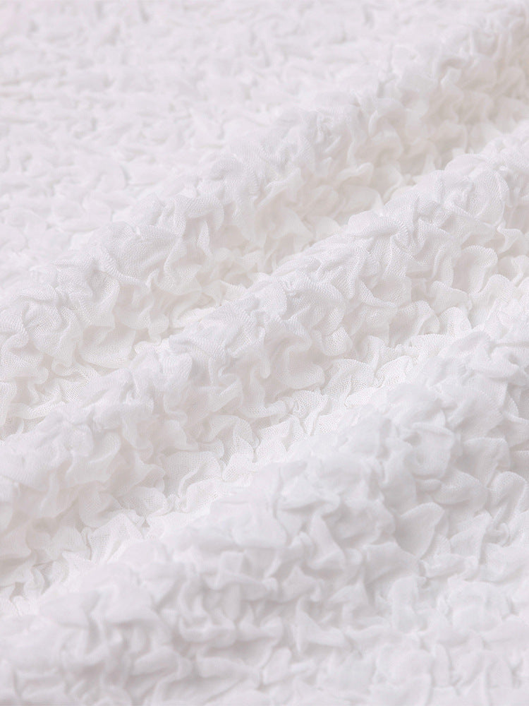 Women Sexy Mesh Patchwork Cutout Top and Skirt Two-Piece Set 10