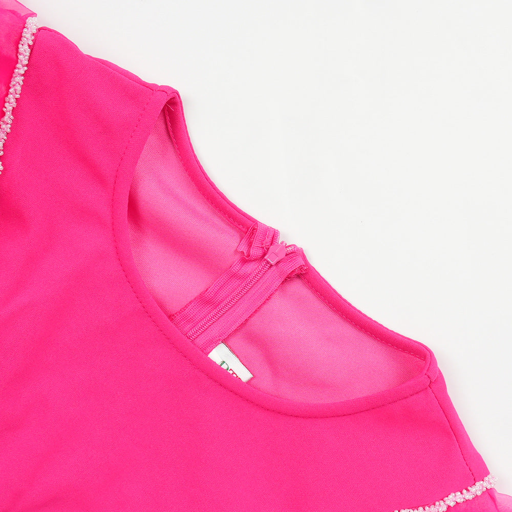 Plus-Size African Women Career Elegant Dress with Belt 21