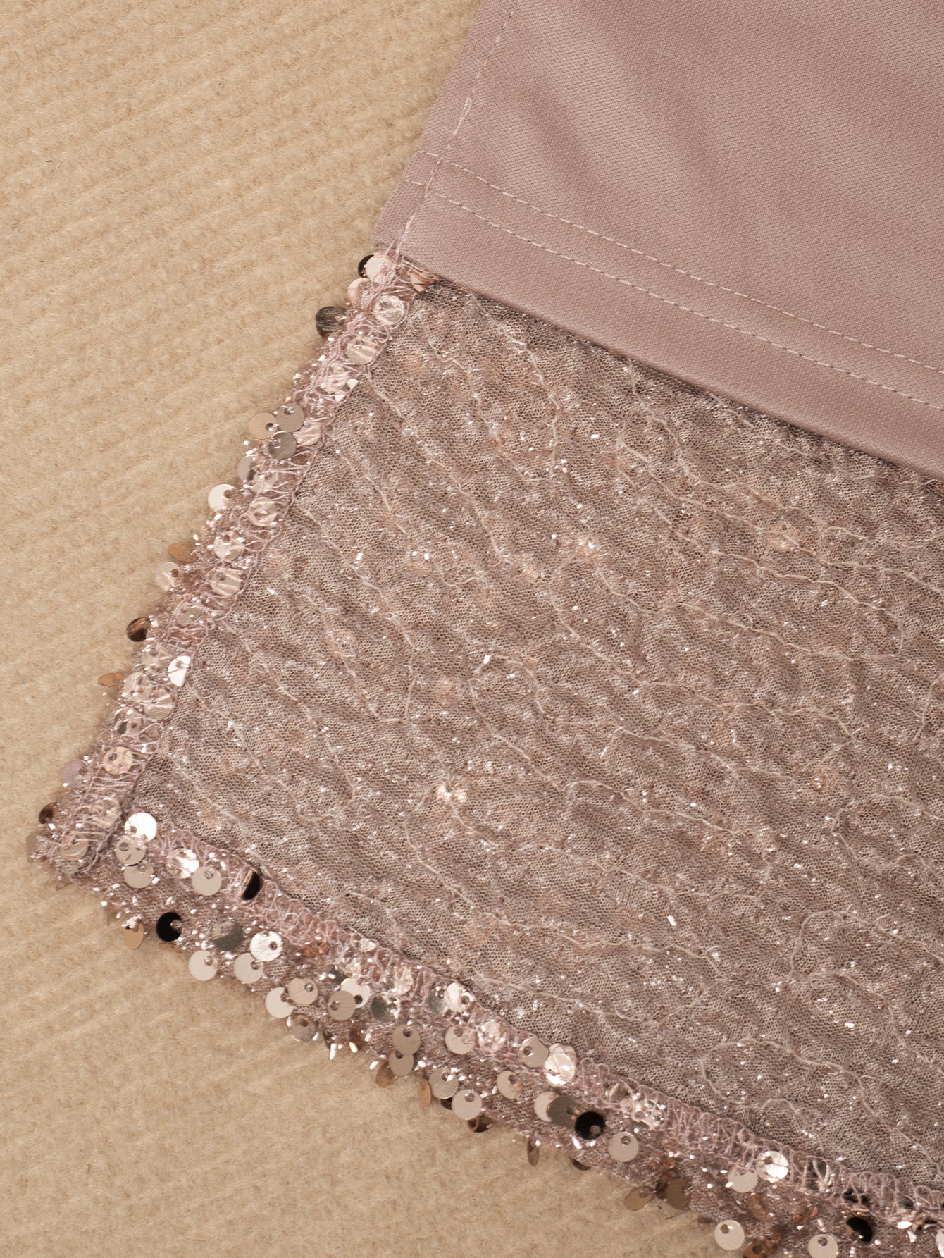 Chic Split Formal Party Long Sequin Evening Dress 10