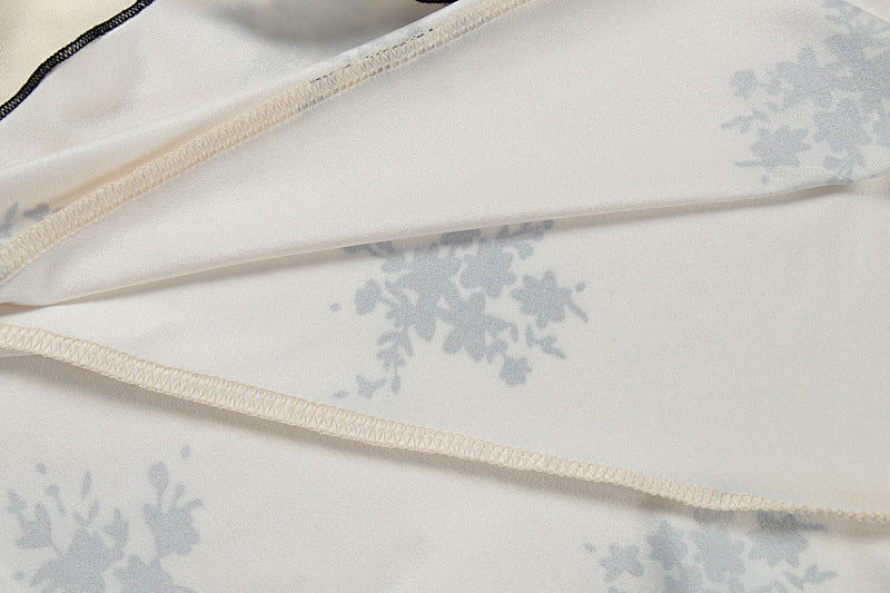 Women Summer French Bow V-Neck Suspender Bodycon Dress 13