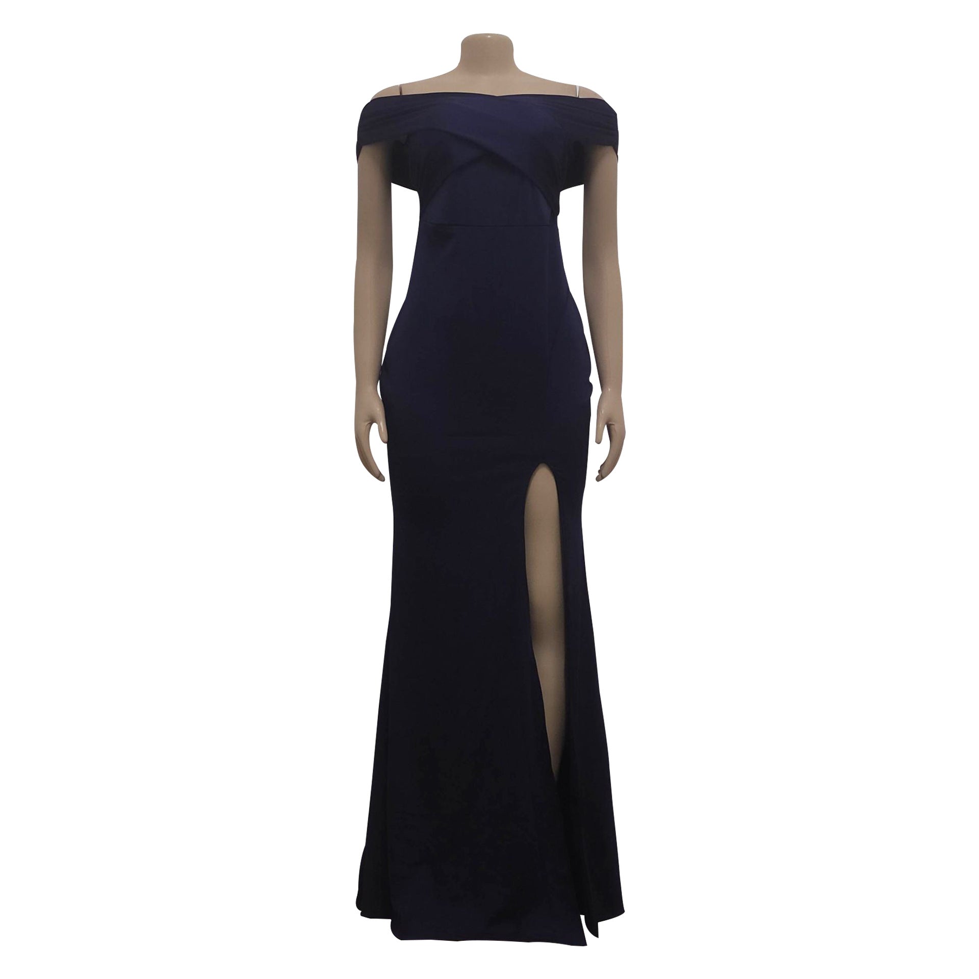 Women Sexy V-Neck Sleeveless Slit Long Dress 20
