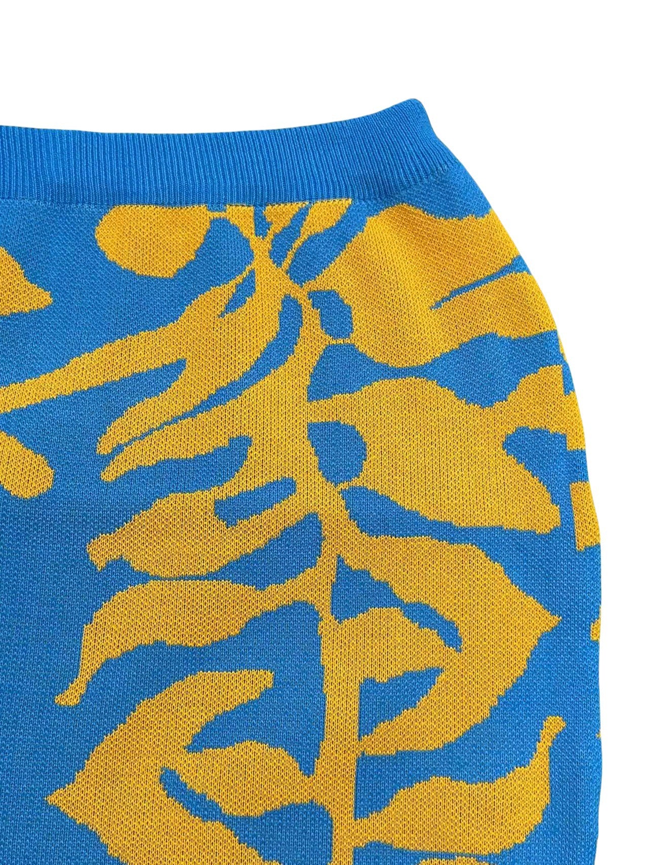 Women tiger print V-neck Halter neck backless top and bodycon skirt two-piece set 21