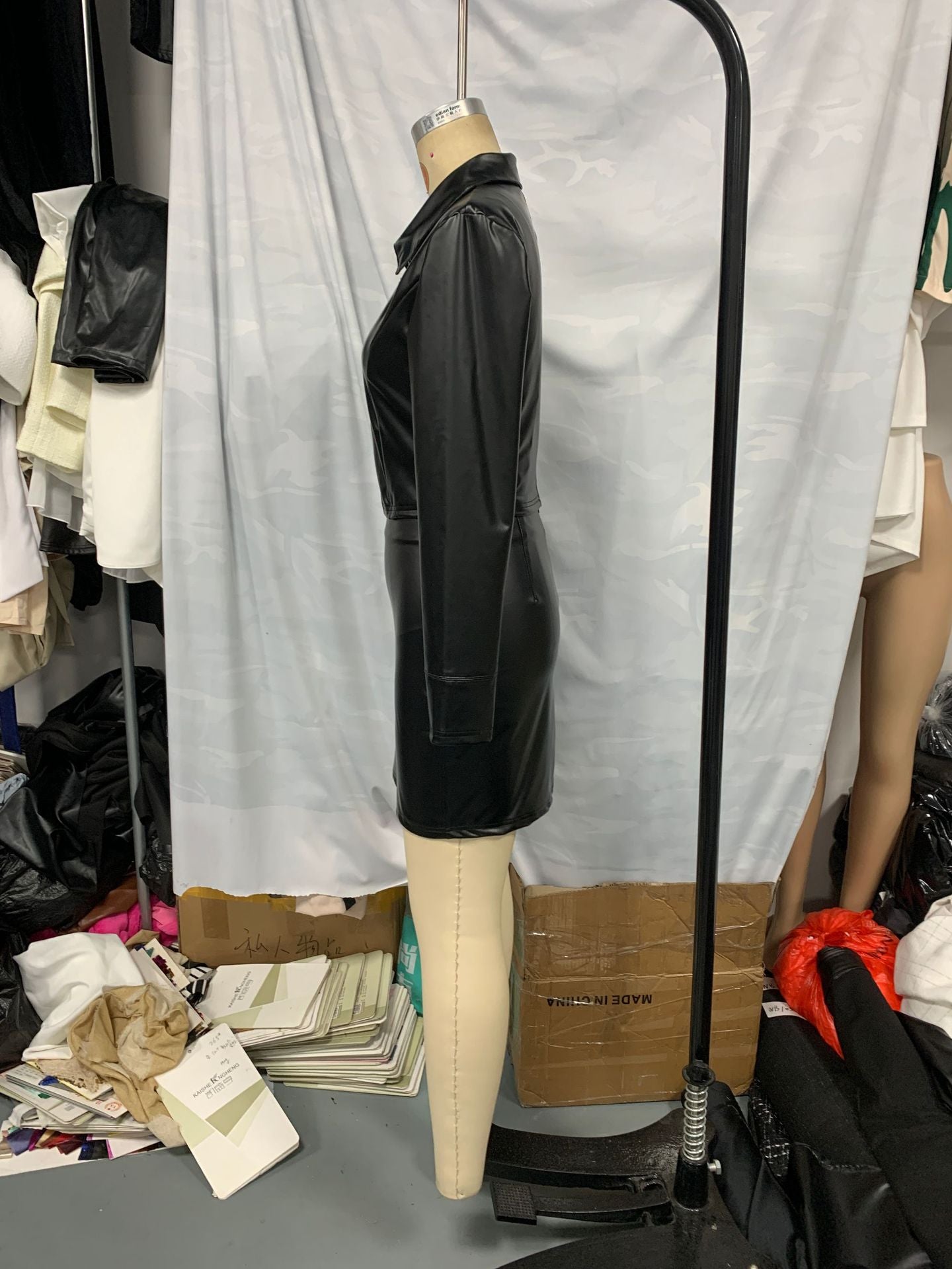 Women Fall Sexy Top and Skirt Two-Piece Set 4