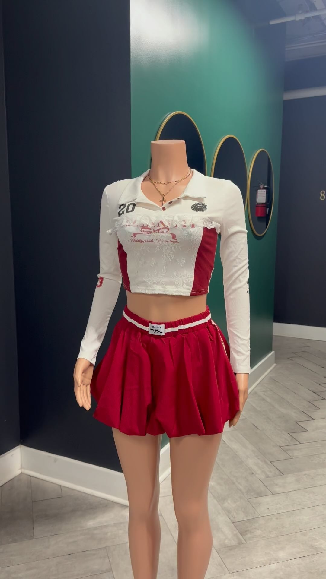 Women American Lace T-shirt 3