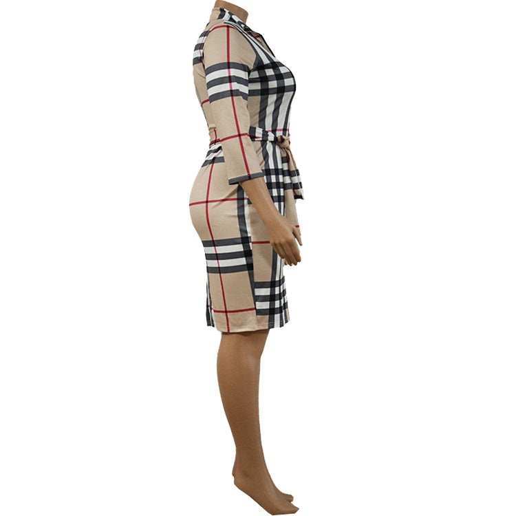 Plus Size Women Fall Dresses 16