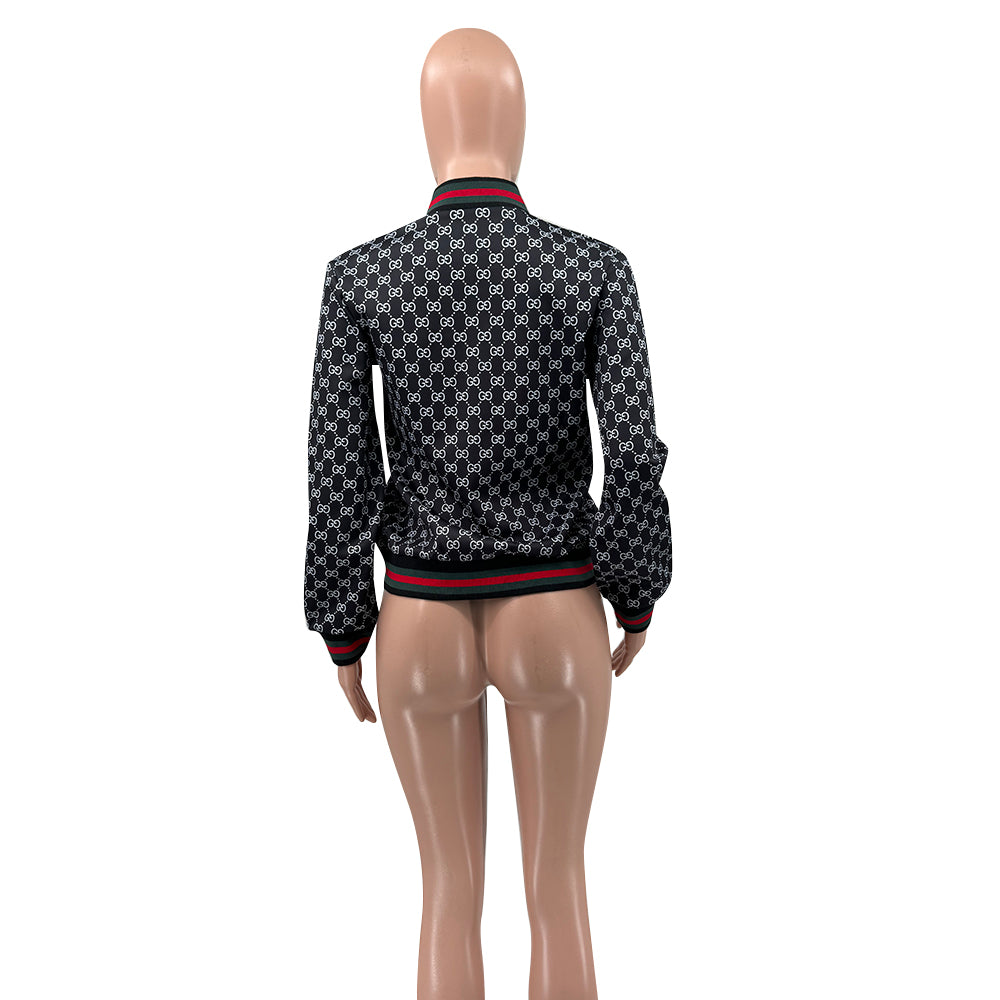 Women Fall/Winter Casual Zipper Pocket Jacket 4